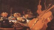 Pieter Claesz Still Life with Musical instruments (mk08) oil painting picture wholesale